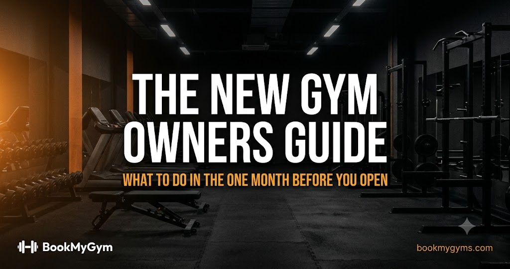 The New Gym Owner's Guide — What to do in the one month before you open